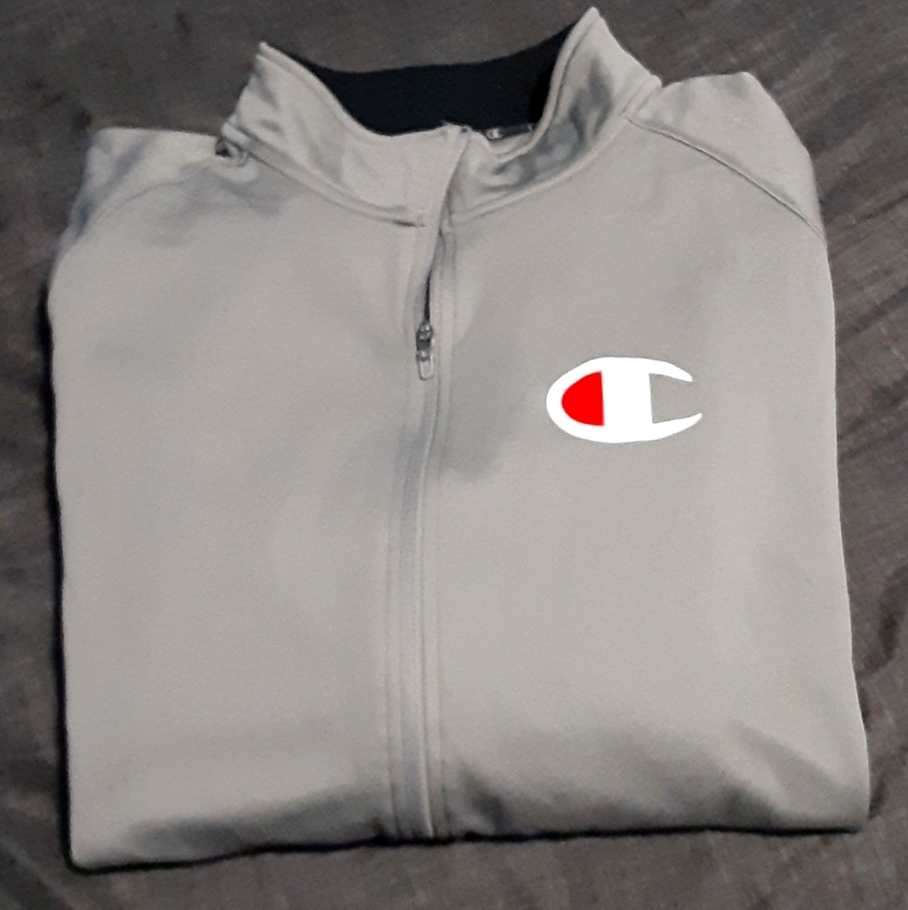 New Men's Champion Sports Fleece Jacket